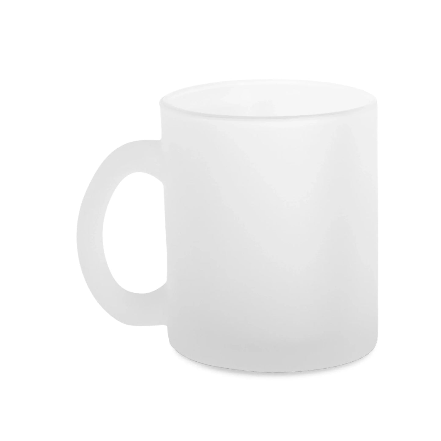 Glas-Tasse satiniert