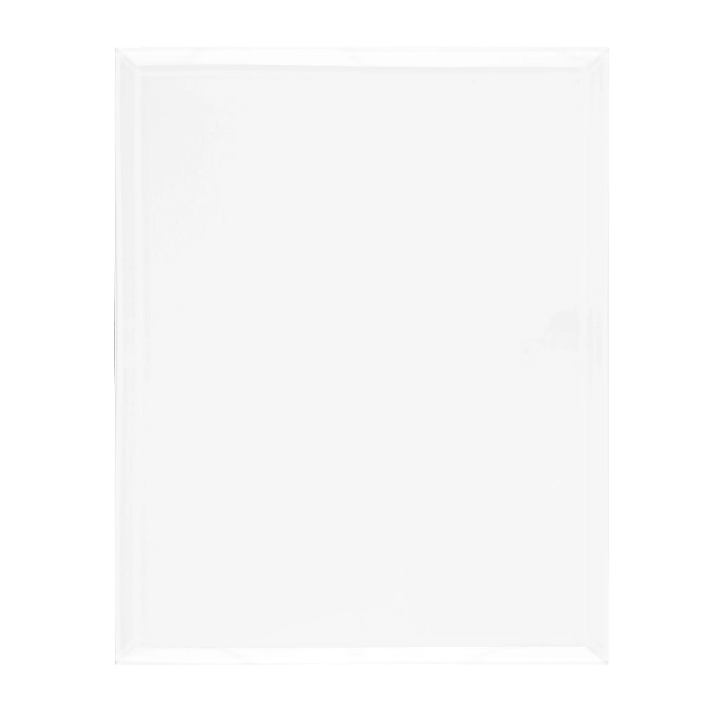 Glasaufsteller Hochformat