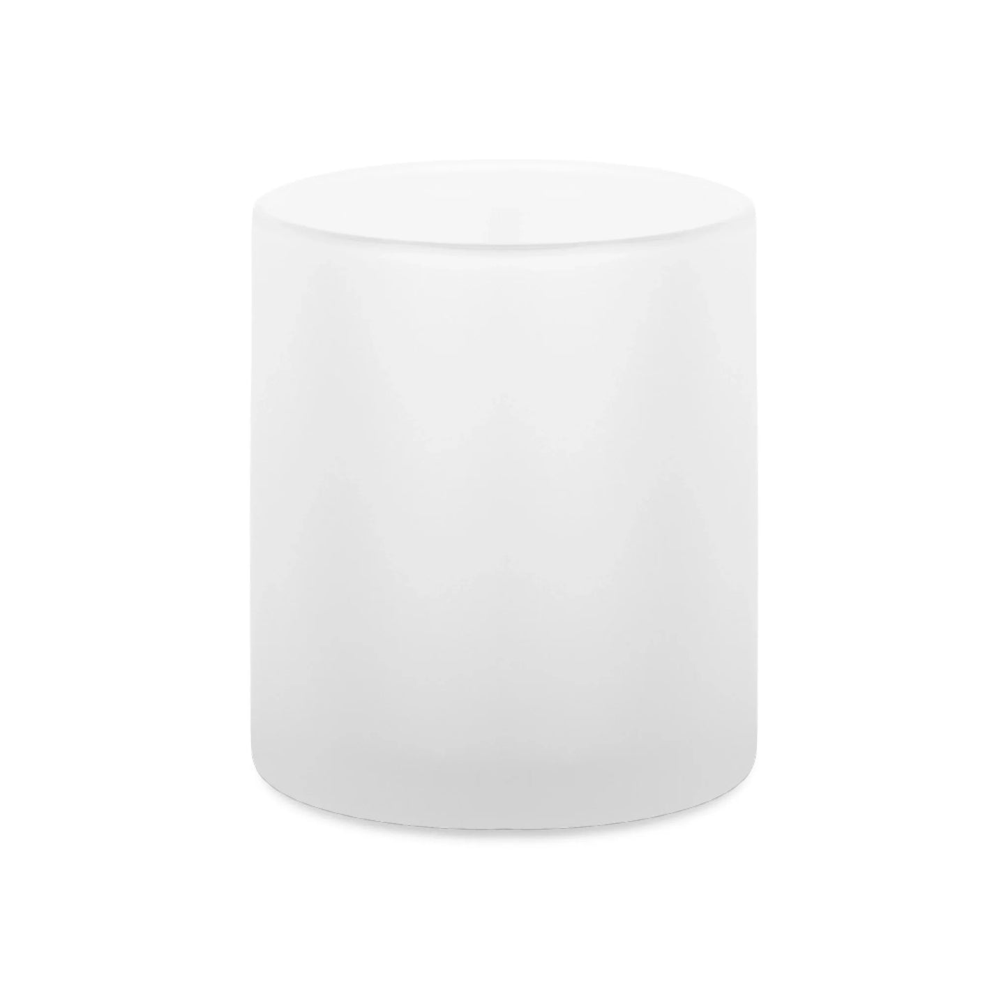 Glas-Tasse satiniert