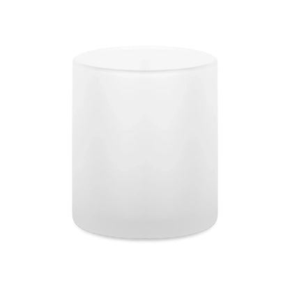 Glas-Tasse satiniert