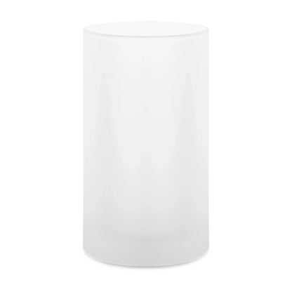 Glas Bierkrug satiniert