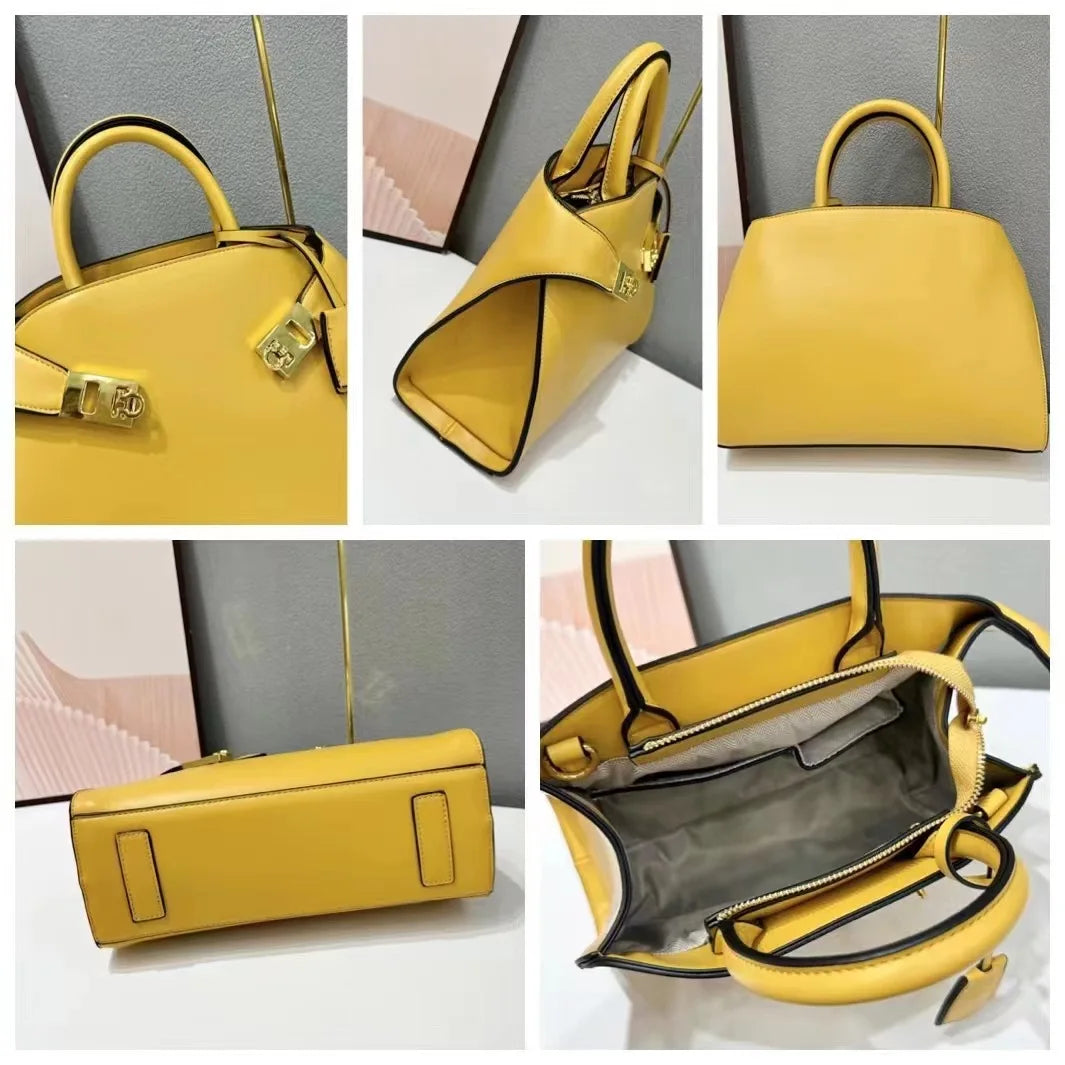 Muschel-Umhängetasche – Elegante Tasche aus PU-Leder