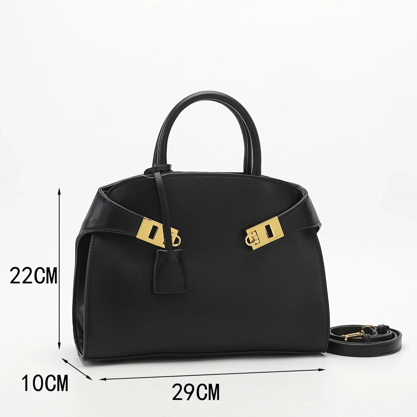Muschel-Umhängetasche – Elegante Tasche aus PU-Leder