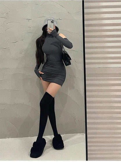 Ärmelloses Plissee-Minikleid – Koreanischer Stil, Sommerkleid